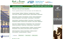 Desktop Screenshot of kentandsussexequestrian.com