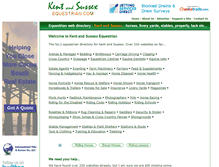 Tablet Screenshot of kentandsussexequestrian.com